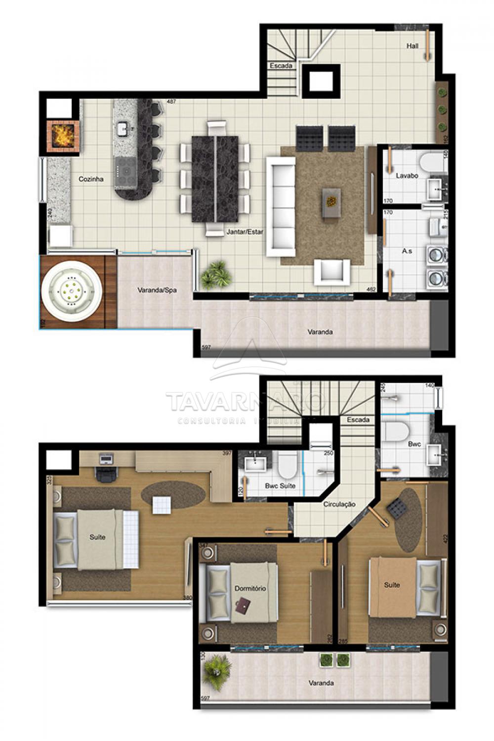 Comprar Apartamento / Duplex em Ponta Grossa apenas R$ 780.000,00 - Foto 12 Comprar Apartamento / Duplex em Ponta Grossa apenas R$ 780.000,00 - Foto 12