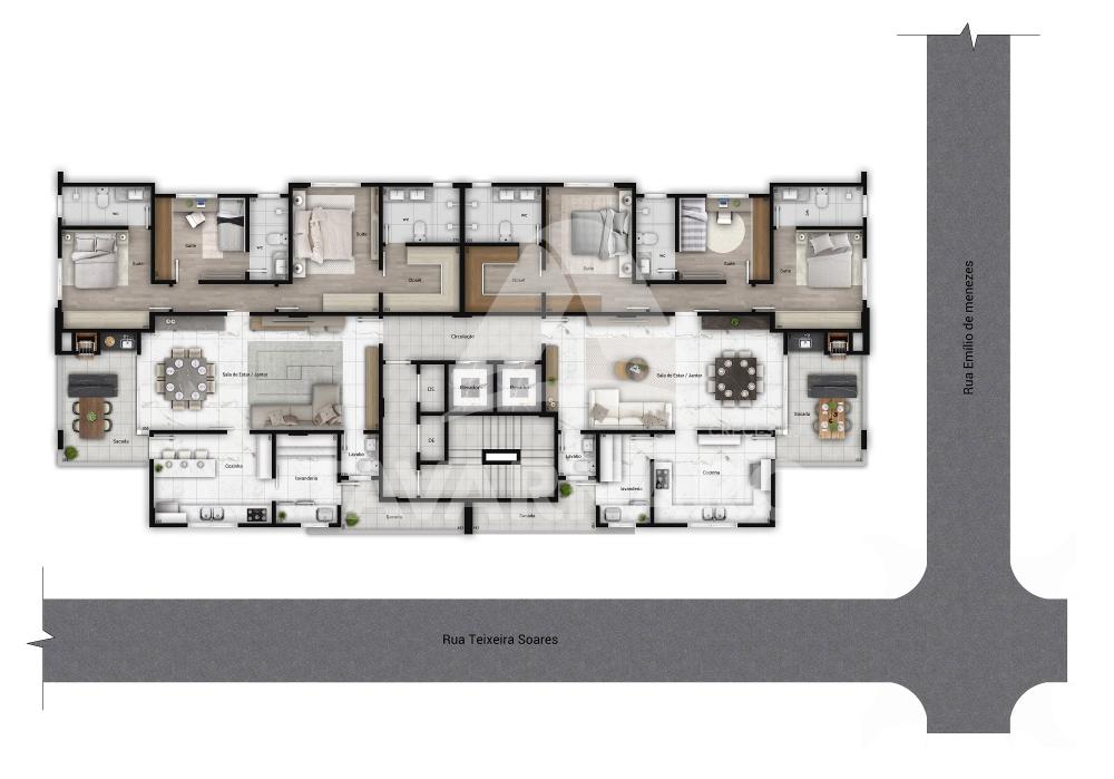Comprar Apartamento / Padrão em Ponta Grossa R$ 730.000,00 - Foto 1 Comprar Apartamento / Padrão em Ponta Grossa R$ 730.000,00 - Foto 1