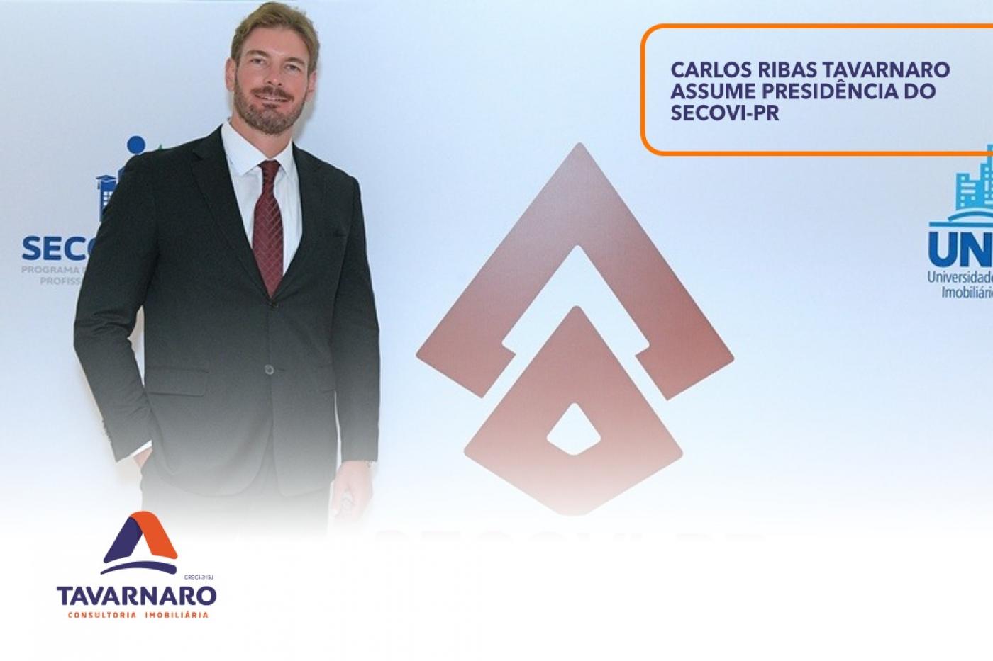 Carlos Ribas Tavarnaro Assume Presid�ncia do Secovi-PR
