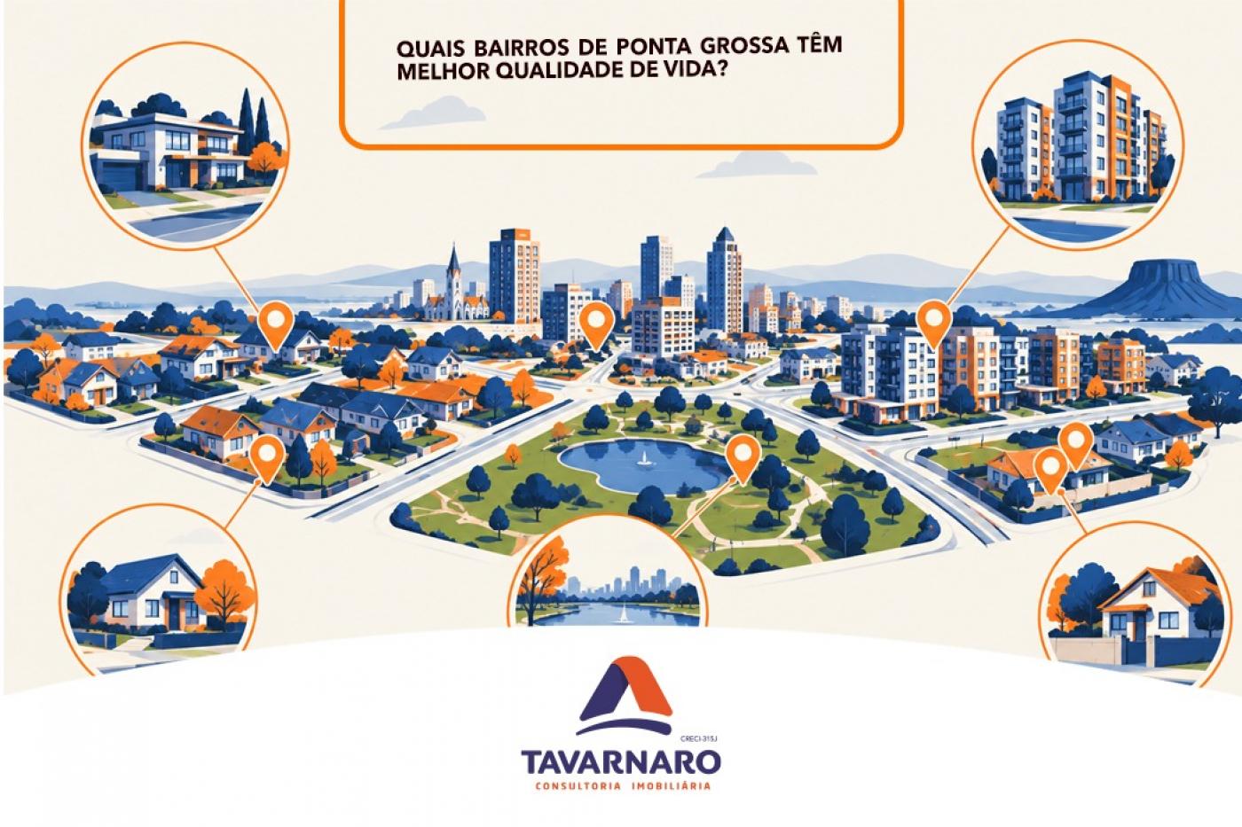 Quais bairros de Ponta Grossa t�m melhor qualidade de vida?