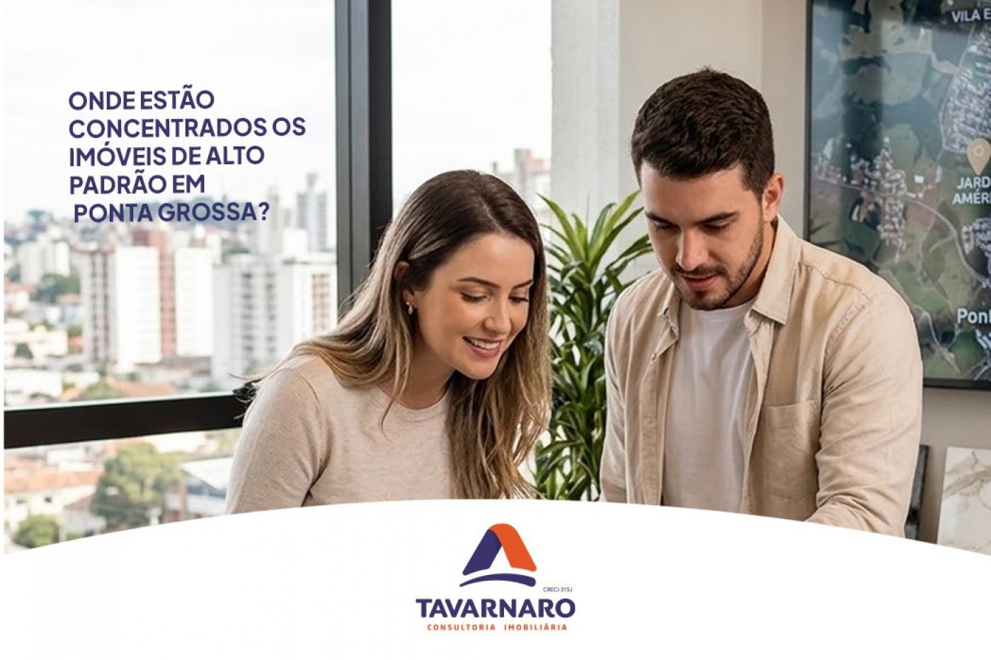 Onde est�o concentrados os im�veis de alto padr�o em Ponta Grossa?