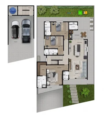 Quer morar em condomínio, em uma casa nova (em construção) - Agende sua visita!!
