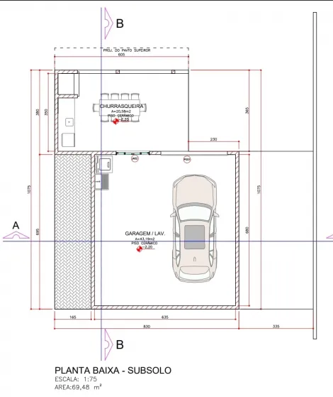 casa com 2 quartos com suite em Uvaranas