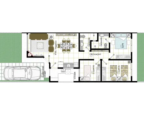 imagem 3 - Casa nova em Uvaranas imagem 3 - Casa nova em Uvaranas