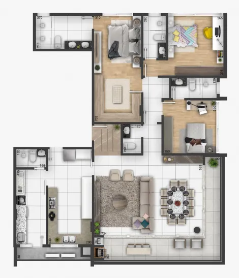 imagem 2 - Apartamento - Padrão imagem 2 - Apartamento - Padrão
